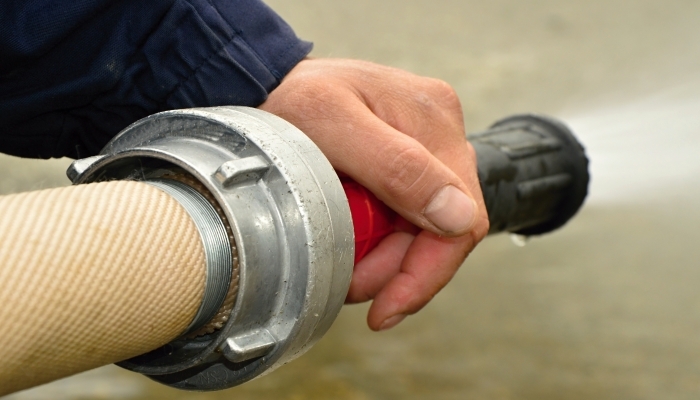 fire hose reel testing 